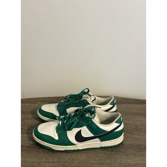 Nike Dunk Low SE Lottery Pack Sneakers Malachite Green, Men's Size 11.5 - Picture 1 of 16